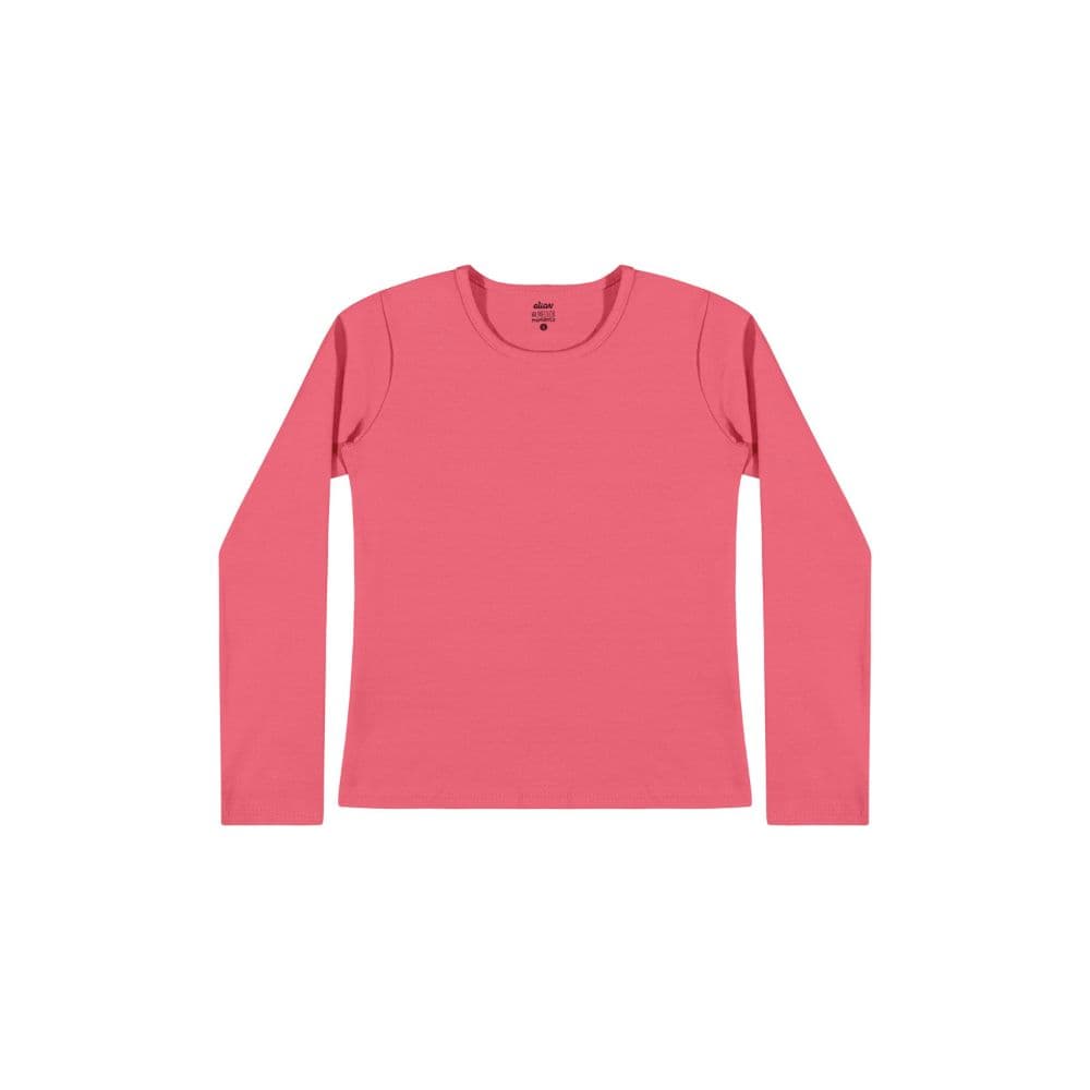 Camiseta De Rosa Manga Niña – Los Tres Elefantes Tienda Online