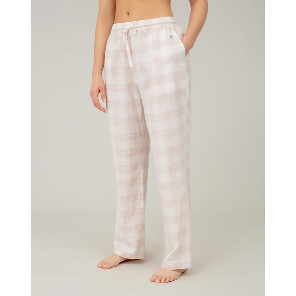 Pantalon Pijama Rosado Cuadros Mujer – Los Tres Tienda Online